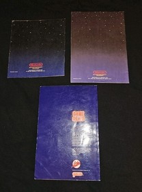 Nintendo NES: Control Deck System Console Instructions Zapper,+ Game Genie Books