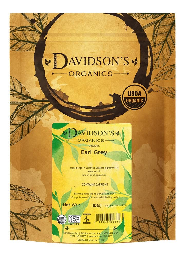 Bulk, Earl Grey, 16-ounce Bag 16 Ounce (pack Of 1), Black