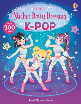 Sticker Dolly Dressing K-POP by Lesley Sims Paperback