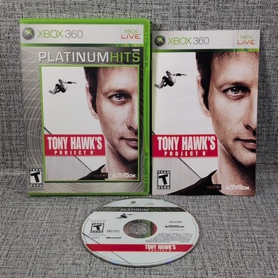 Tony Hawk's Project 8 Enhanced - Platinum Hits (Microsoft Xbox 360, 2007) CIB 