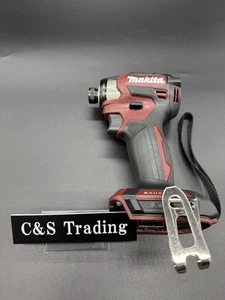 Makita TD173DZAR TD173DZ Conducteur d'impact rouge 18V 1/4" Outil sans pinceau seulement UNUSED