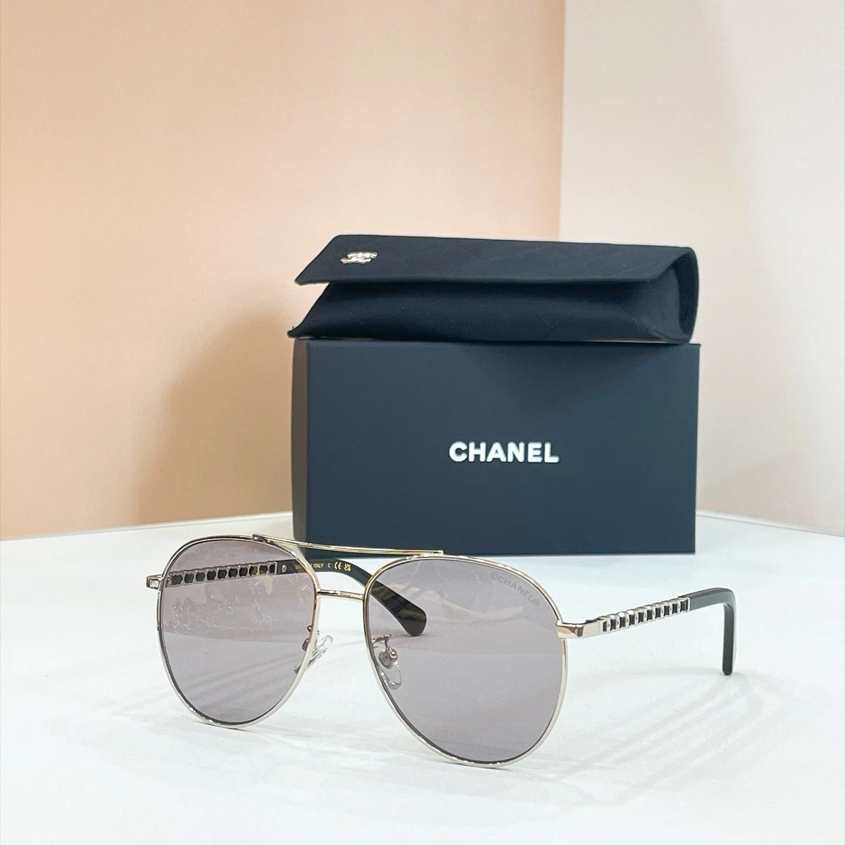 鑑定済み◆CHANEL◆アビエーター/シルバーメタル/サングラス/ミラー 25+ Chanel Aviator Sunglasses for sale | Updated Oct 2026