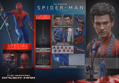 「ホットマン'04春スペシャル」 Hot Toys MMS772 The Amazing Spider-Man 4.0 Garfield 1/6 Action