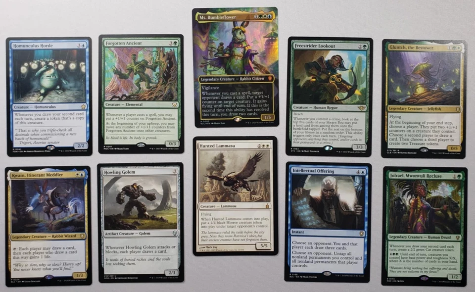 MTG Commander Ms Bumbleflower Group Hug Deck with Rares - Image 2 of 4