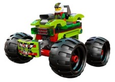 LEGO Racers: Nitro Predator (9095) Set - Complete w/Minifigures and Instructions