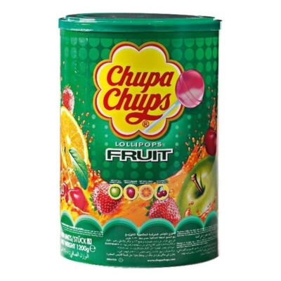 Chupa Chups Lollipop Fruit Silo (100 Luscher)