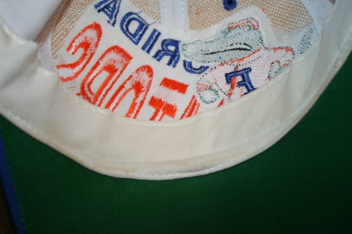 Florida Gators Basketball Snapback Cap C Competitor Hat Vtg 90s Embroidered Golf - Picture 6 of 9