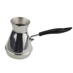 Stainless Steel Turkish Coffee Pot Ibrik Kettle Jazzva Briki 350 Image Is Loading Stainless Steel Turkish Coffee Pot Ibrik Kettle Jazzva