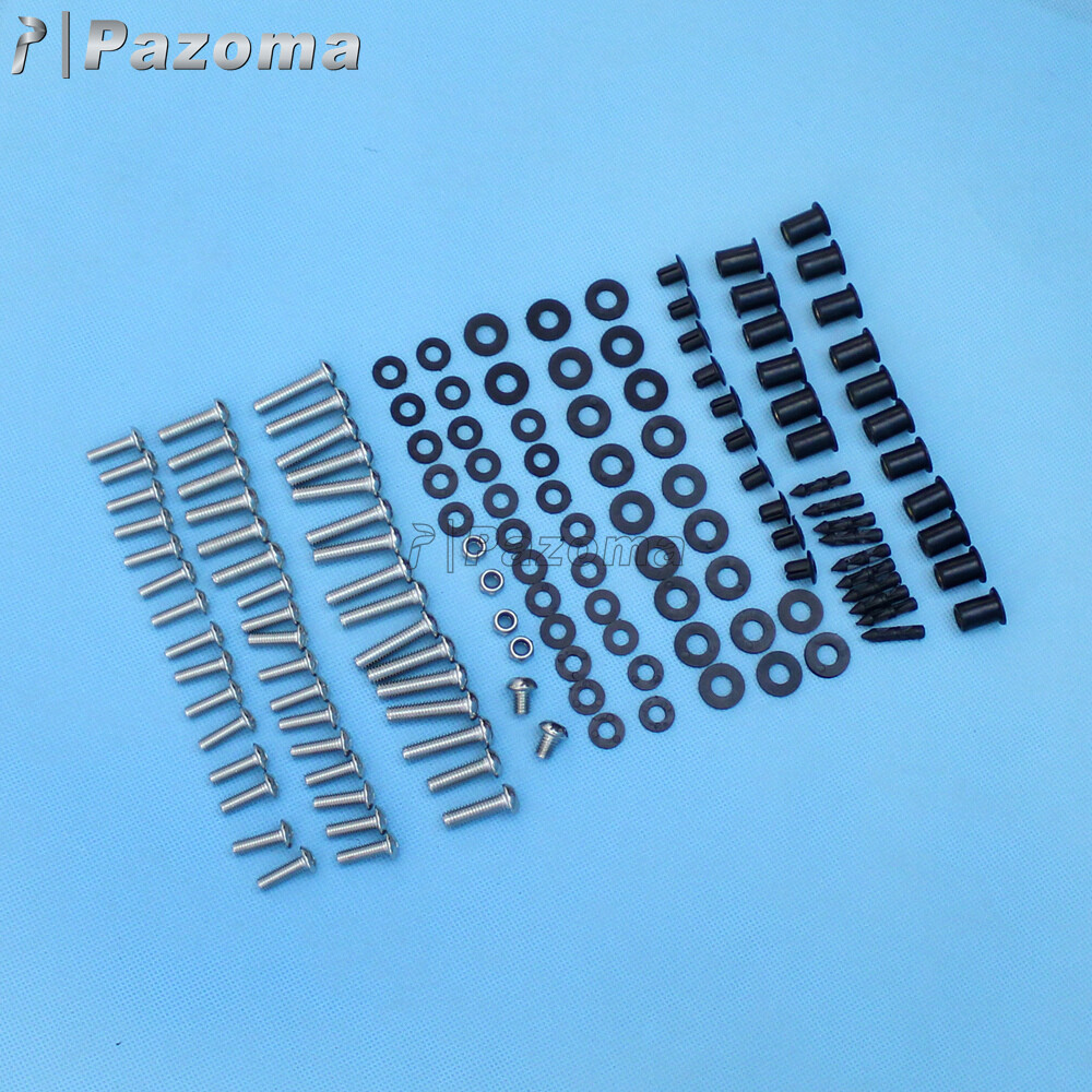 For Kawasaki Ninja ZX-10R '04-'05 Complete Fairing Bolts Kit