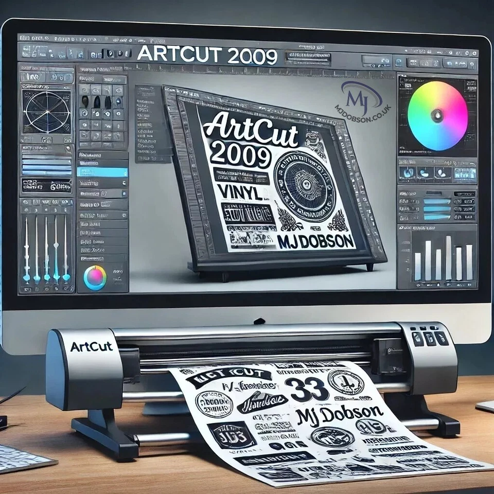 ARTCUT 2009 DVD | Professionelle Vinyl Schneider & Plotter Software für Werbetechnik - Bild 2 von 4