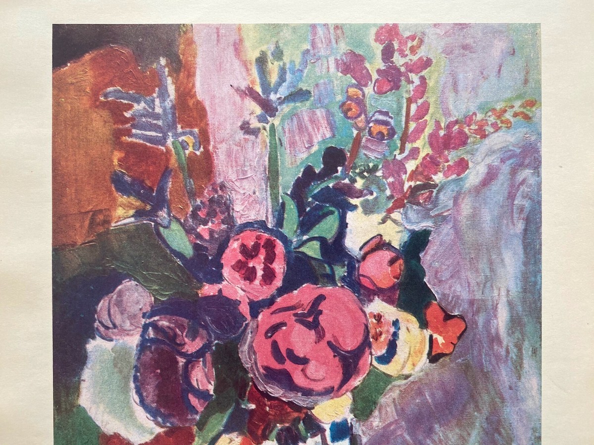 HENRI MATISSE RARE 1948 LMTD EDT FRENCH LITHOGRAPH PRINT