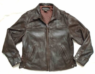 ジャケット・アウター 80s A-2 short real leather bomber jacket Original PONTIAC 80s Type A-2 Flight Pilot Heavy Leather
