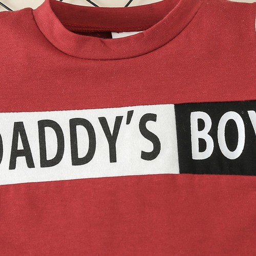 2Pcs Kids Boys Outfit Set Short Sleeve T-shirt Top Shorts Toddler Summer Clothes - Picture 17 of 35