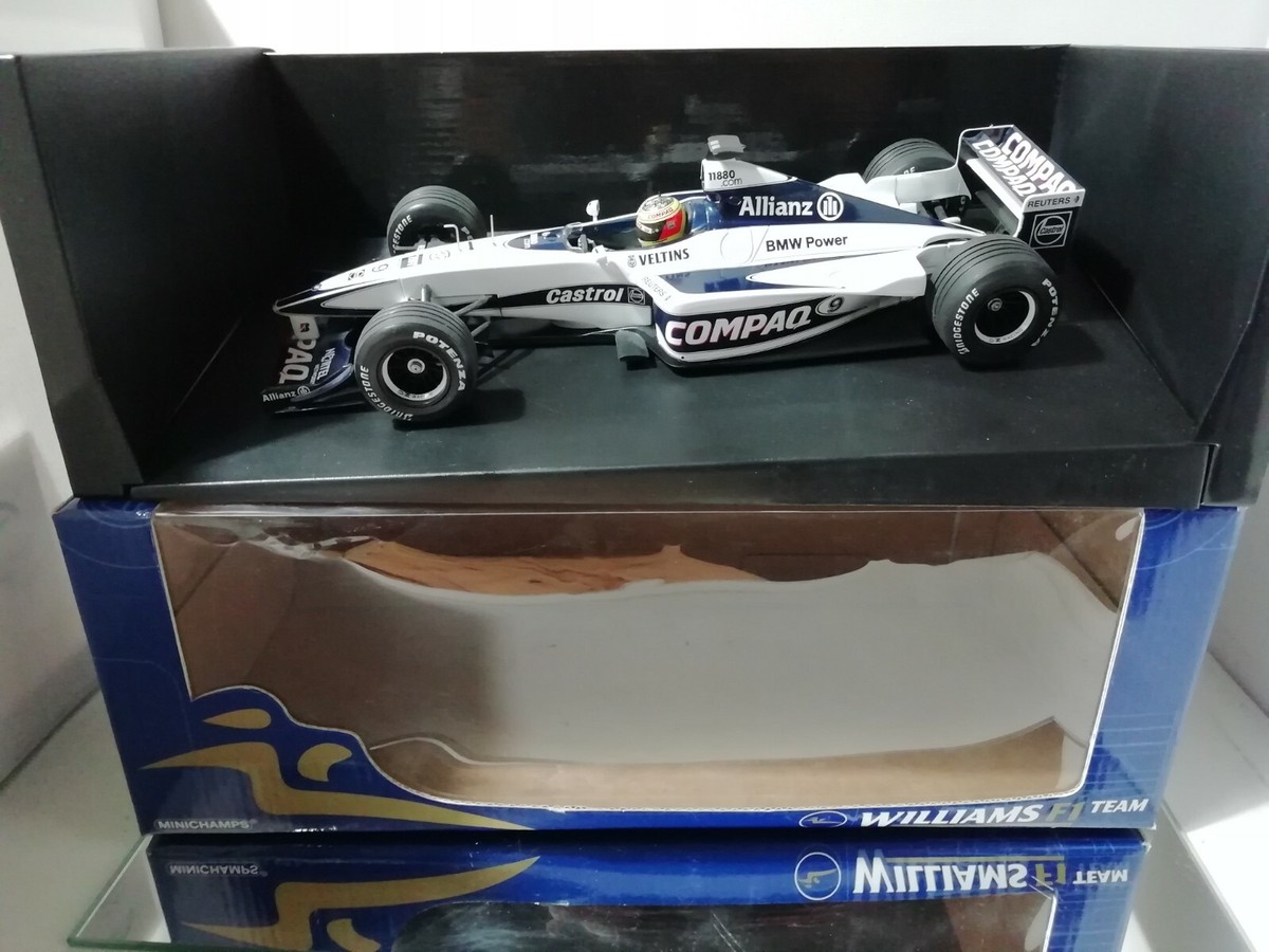 ミニカー WilliamsF1  FW 22 Ralf Schumacher Minichamps F1 Williams Team BMW Fw22 Ralf Schumacher 1:18 In Box