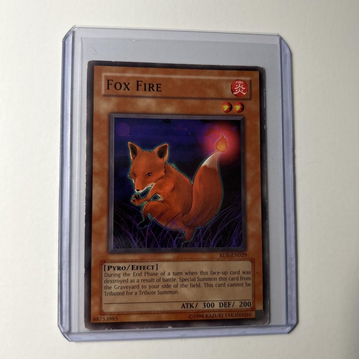 Fox Fire RDS-EN029 Common Unlimited Rise of Destiny Yu-Gi-Oh Card LP-MP