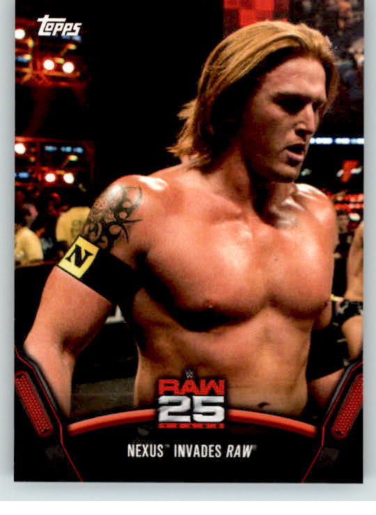 2018 WWE Then Now Forever Raw 25 Years #33 Nexus Heath