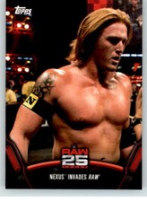 2018 WWE Then Now Forever Raw 25 Years #33 Nexus Heath Slater