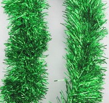 2M (6,5FT Tinsel Chunky Christmas Tree Decoration Home Xmas Garland 20 Colour UK