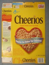 2003 MT GENERAL MILLS Cereal Box CHEERIOS Y155C11d 