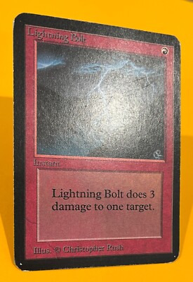 MTG Lightning bolt 稲妻 alpha α 117)《稲妻/Lightning Bolt》[2X2] 赤U | 日本最大級 MTG通販