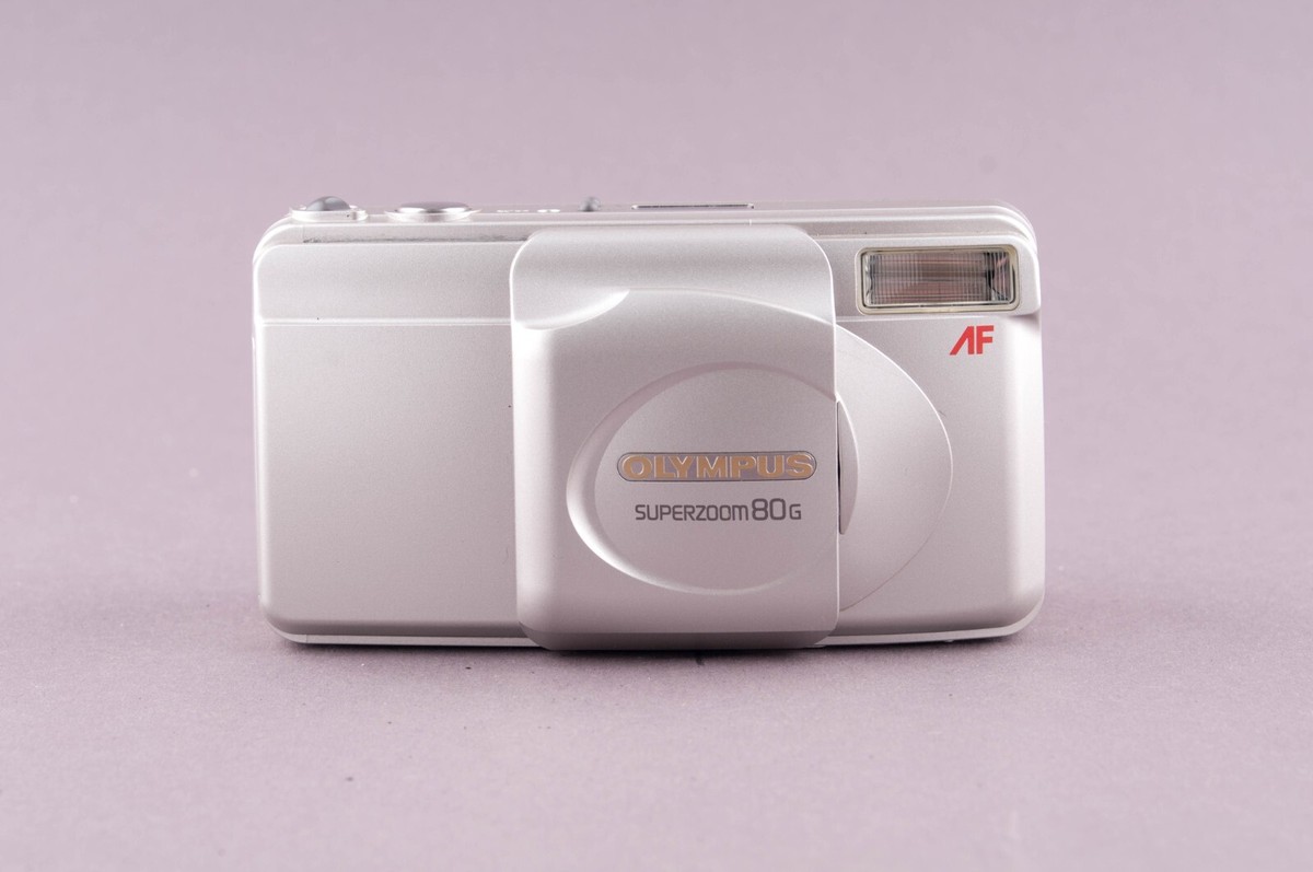 Olympus Superzoom 80G Silver Edition 35mm Point & Shoot Film