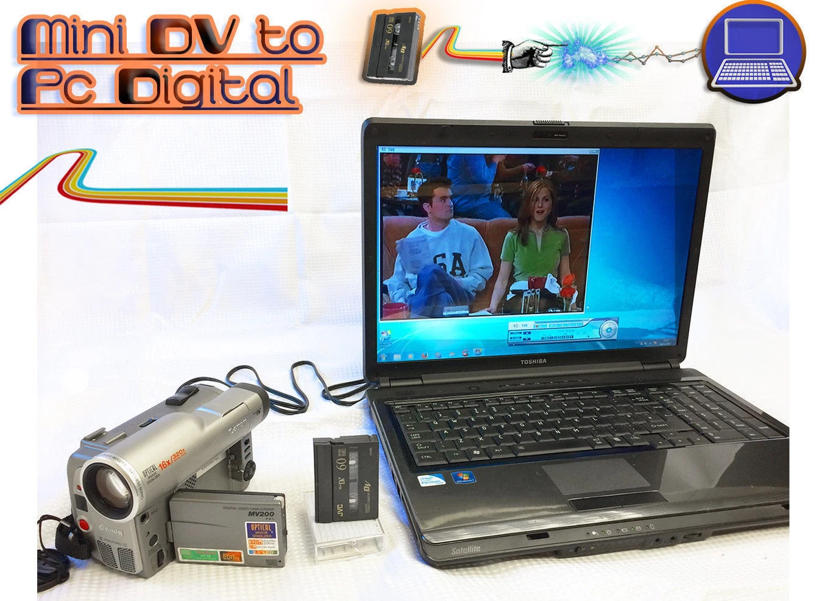 MiniDV Player / Recorder Kit ~ Convert Copy Mini DV to DVD, PC + CAMCORDER!