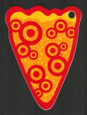 TARGET Slice of Pizza ( 2007 ) Die-Cut Gift Card ( $0 )