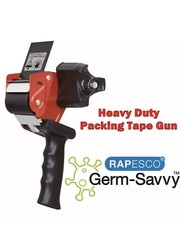 Rapesco 960 Heavy Duty Packing Tape Dispenser Hand Held Carton Sealer Sellotape
