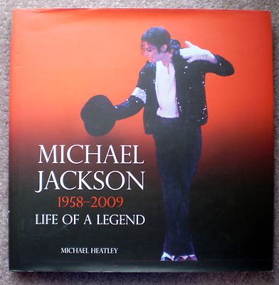 Michael Jackson Life Of A Legend 1958-2009 Heatley hardback book albums tours