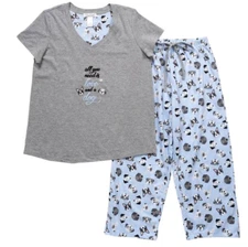 Plus Size 1X - René Rofé® “All You Need Is Love & A Dog” Pajama Set
