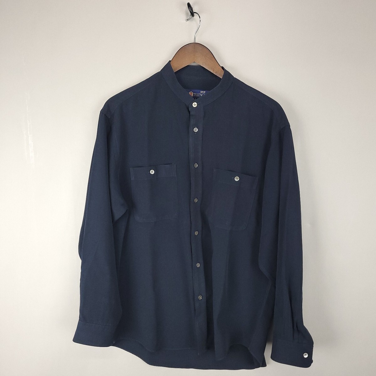 ②70s USA Arrow open collar shirt check M ②70s USA Arrow open collar shirt check M ②70s USA Arrow