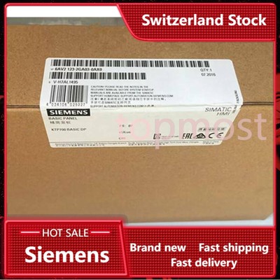 New Siemens 6AV2123-2GA03-0AX0 6AV2 123-2GA03-0AX0 SIMATIC HMI, KTP700 Basic DP