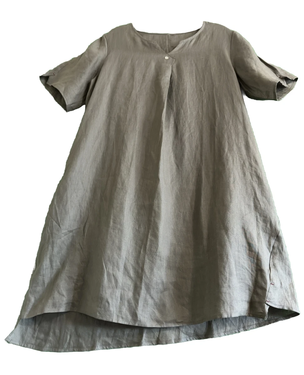 Mordenmiss linen clearance dress