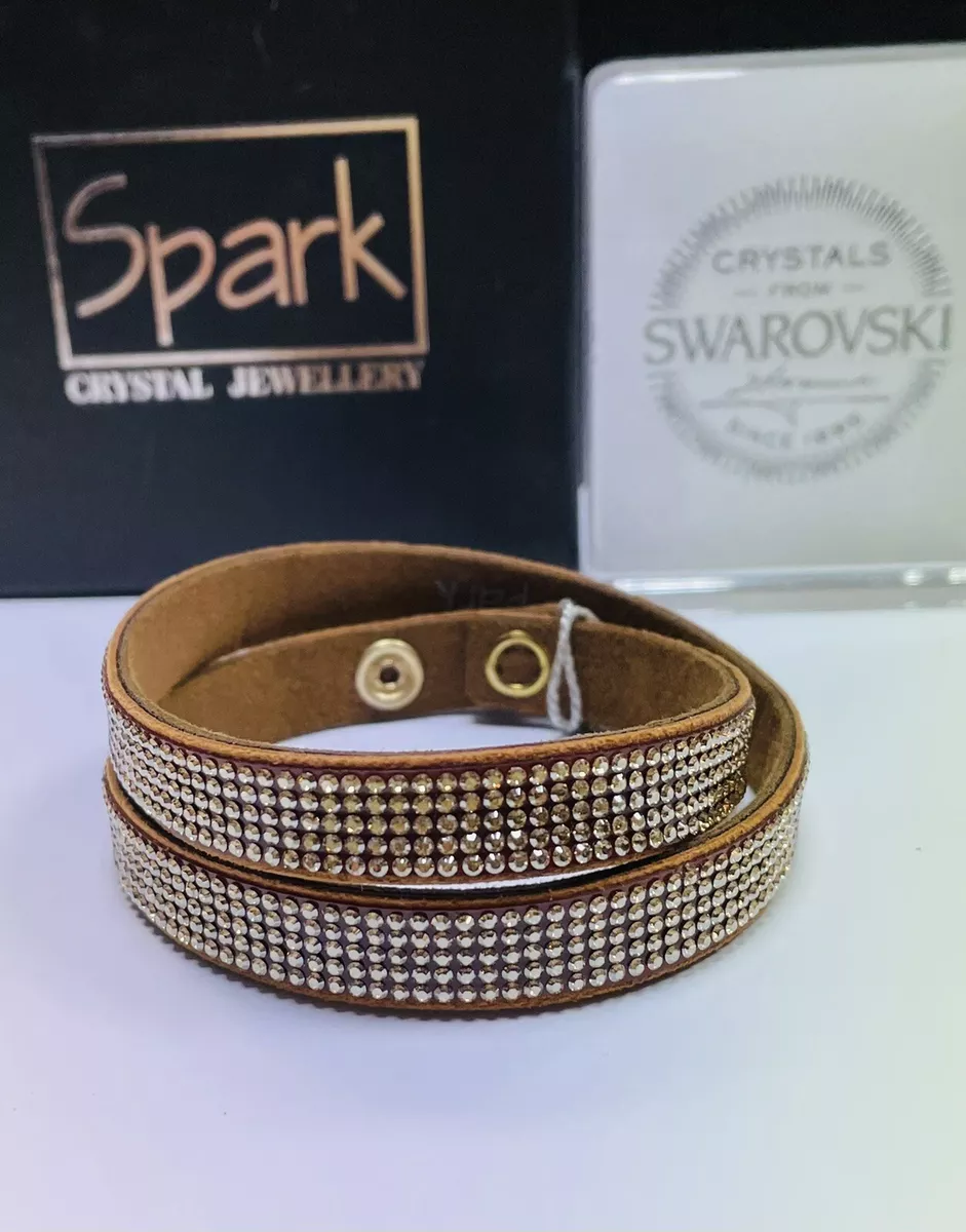 Spark bracelet created with swarovski best sale crystals