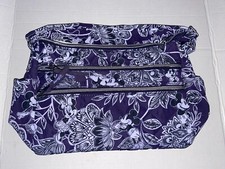 Vera Bradley Disney Mickey Minnie’s Flirty Floral Tonal Triple Zip Shoulder Bag