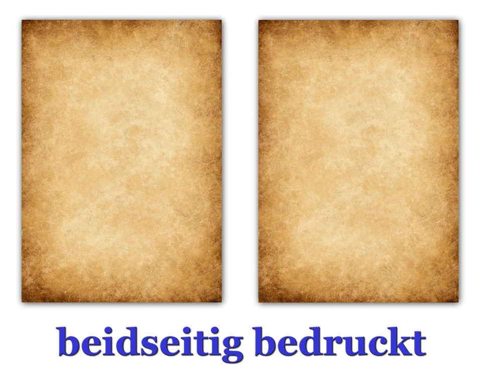 LYSCO® 100 Blatt DIN A4 Briefpapier Motivpapier Urkundenpapier 90g/m² Druck zweiseitig