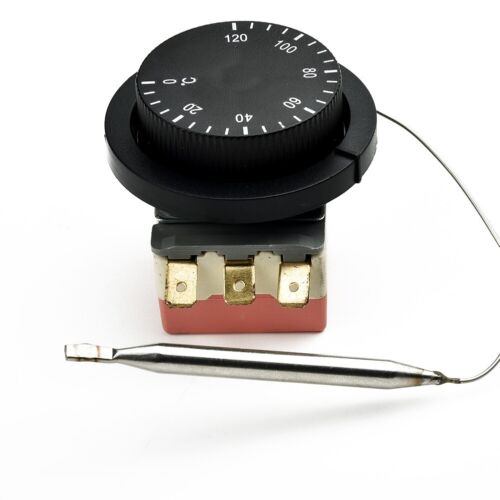 12V 1x Switch 5mm Diameter Adjustable Thermostat Controller 0?��120?? Hot - Picture 1 of 15