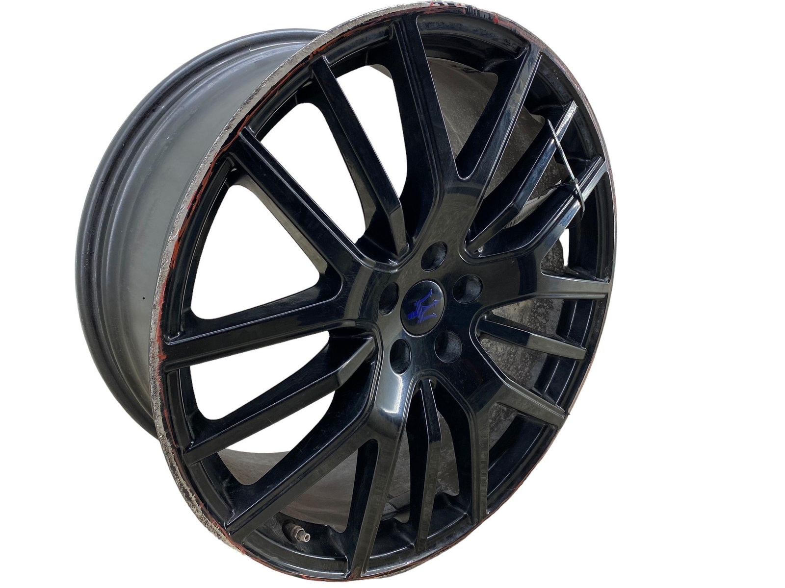 2017-2024 MASERATI LEVANTE (B) 21x9' ET 40.5 FRONT WHEEL RIM BLACK *CURB RASH*