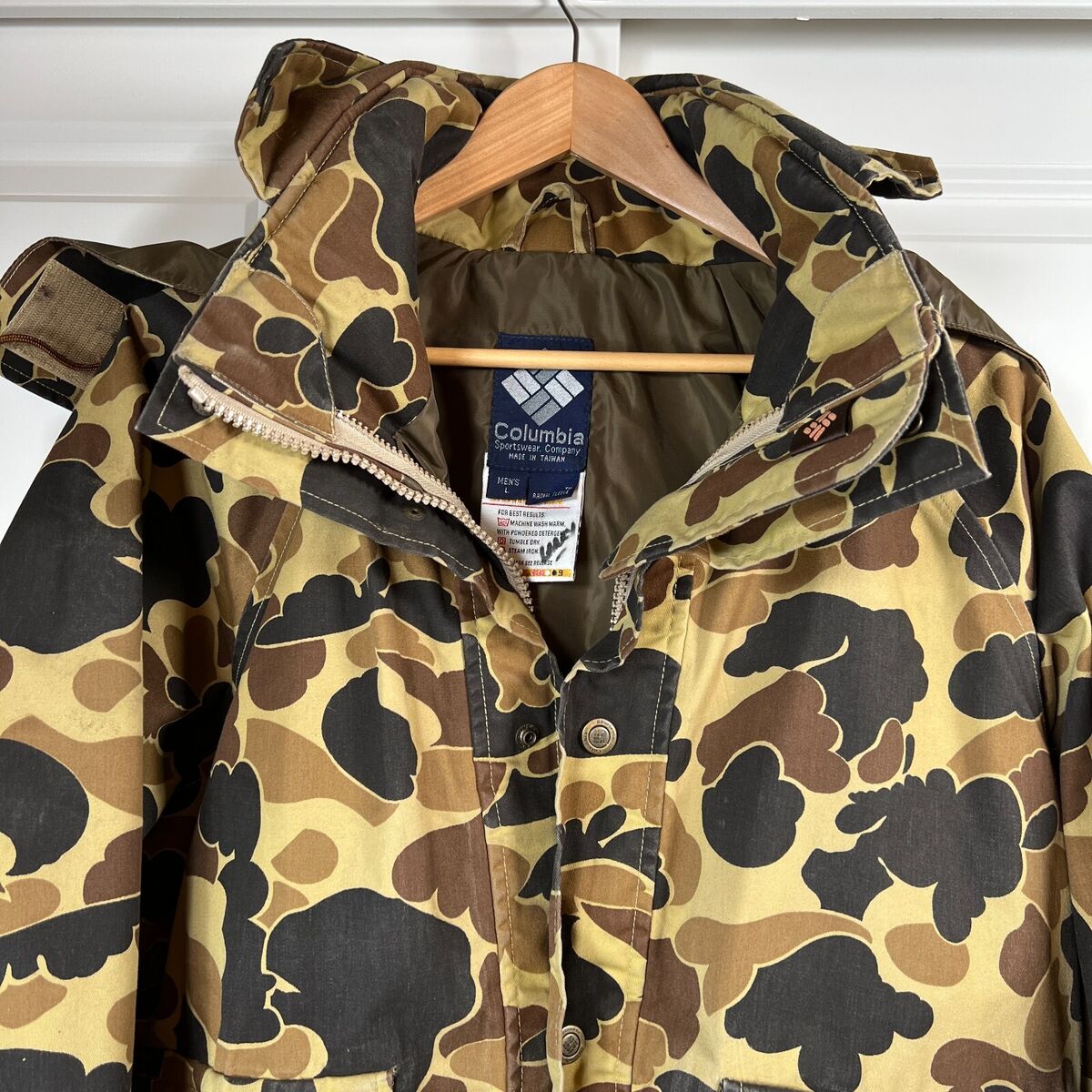 Columbia Gore Tex Camouflage Radial Sleeve Jacket Men's Size Columbia Gore Tex Camouflage Radial Sleeve Jacket Men's Size