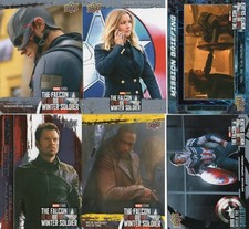 Upper Deck 2022 Il Falco e il Soldato d'Inverno - Carte Base, Parallele e Inserto