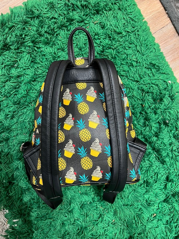 Loungefly Disney Parks Dole Whip Pineapple Swirl mini backpack eBay