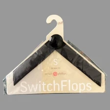 Lindsay Phillips Switch Flops Interchangeable Straps  Small 5/6 Chelsey black