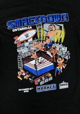 WWE Smackdown Wrestling decal sticker waterproof sunlight uv tested 3x4 inch