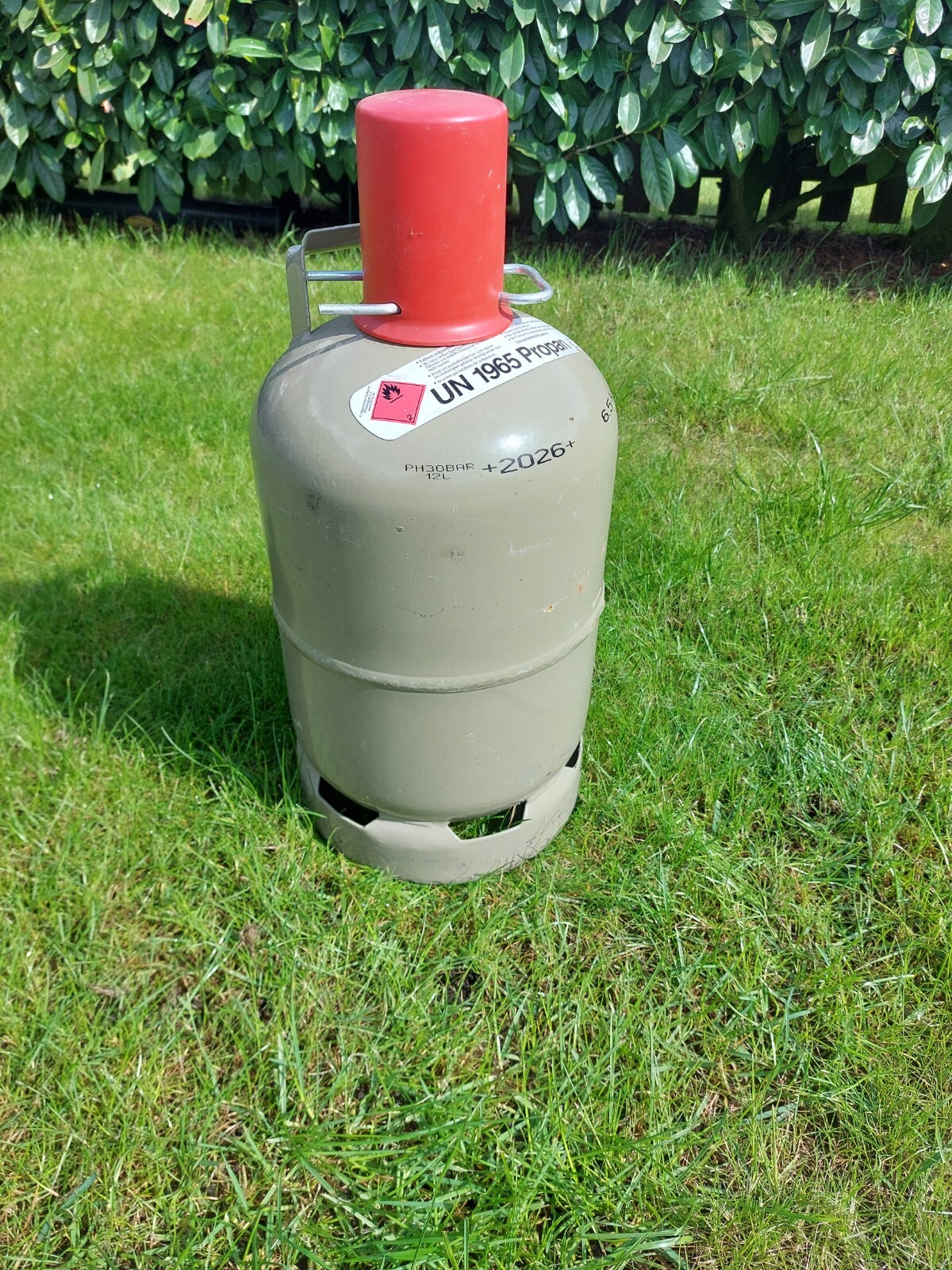 5kg Gasflasche (voll) grau Eigentumsflasche eBay