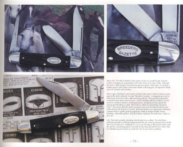 Vintage Pocket Knives Advertising Collector Guide Promotional Cutlery