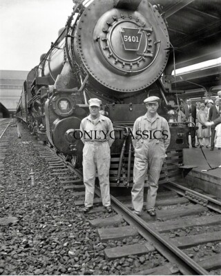 1929 THE SENATOR RAILROAD ZUG LOKOMOTIVE 8 X 10 FOTO WASHINGTON'S UNION STATION
