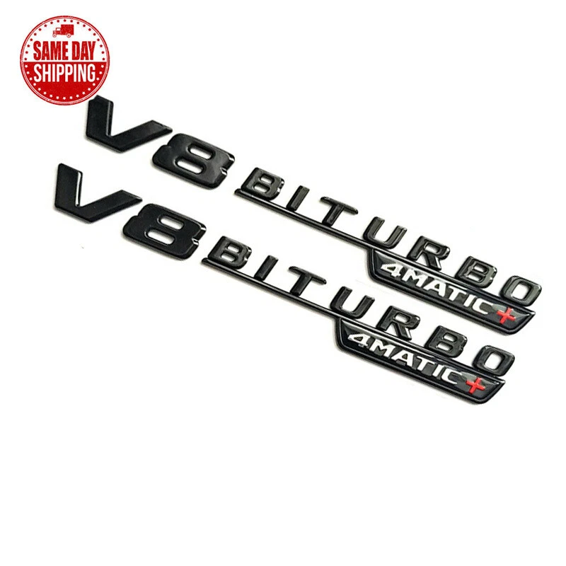 Juego combinado negro emblema estrella trasera GLE63S SUV AMG V8 BITURBO 4MATIC+ para MB V167 Foto 3 de 4