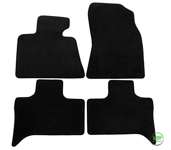 Velour FußMatten Automatten FüR BMW X5 E53 2000-2006 4-Tlg Antrazit-image