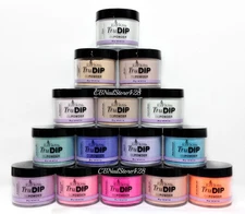 EzFlow TruDIP Colored Acrylic Dip Powder 2oz/56g SERIES 2 - Pick Your Color