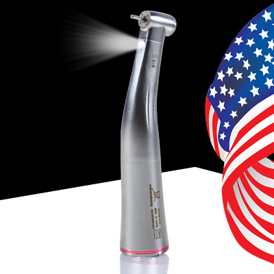 NSK Style Dental 1:5 Increasing Electric Fiber Optic LED Contra Angle Handpieces